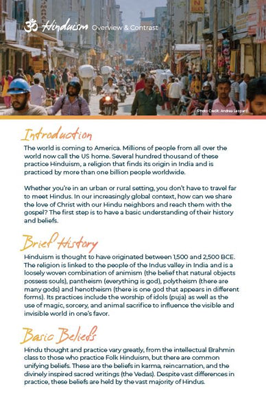Hinduism: Overview & Contrast (20/pkg)