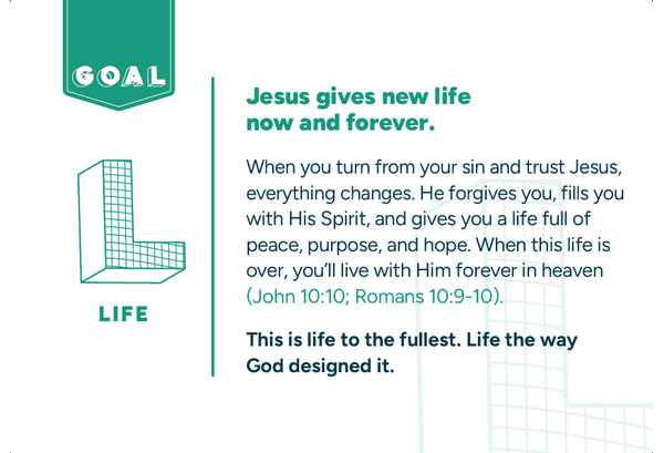 GOAL Tract (50/pkg)