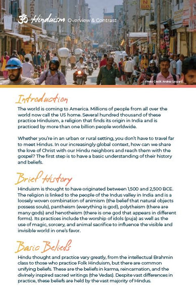 Hinduism: Overview & Contrast (20/pkg)