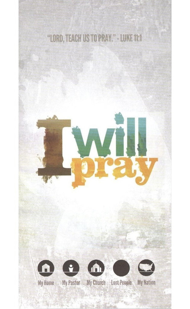 I Will Pray (10/pkg)